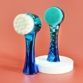 RTS Gradient Pore Exfoliating Face Brush Βούρτσα καθαρισμού προσώπου για μασάζ Βούρτσα πλυσίματος διπλής όψης, Wash Makeup, Καθαρισμός μασάζ