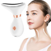 45 ℃ nyaki arc emelő eszköz EMS mikroáramú LED fotonterápiás vibrációs arcmasszírozó ránctalanító bőrfeszesítő bőrápoló