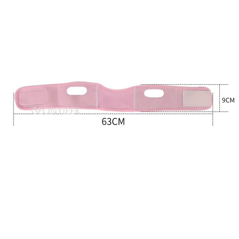 Nägu salendav rihm, vähendav topeltlõua tõstev V näokleebised, sidemevastane näo rihm, mask tõstev ovaalne mask näole