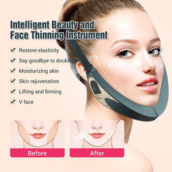 Intelligent Beauty Face Thinning Instrument Household V-face Face-lifting Artifact Facial Massager Lifting Συσφιγκτικό δέρμα προσώπου