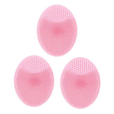 1vnt/3vnt Silikoninis veido valymo šepetėlis, prausiamasis veidą šveičiantis inkštirų odos priežiūrai veido valymo šepetėlis grožio priemonė