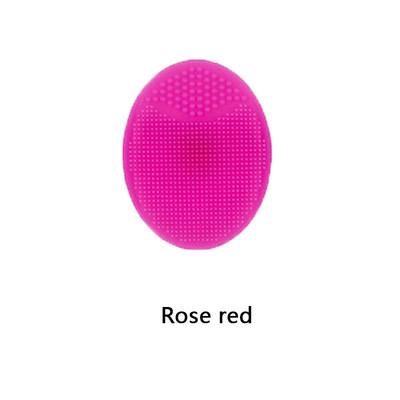 1vnt/3vnt Silikoninis veido valymo šepetėlis, prausiamasis veidą šveičiantis inkštirų odos priežiūrai veido valymo šepetėlis grožio priemonė