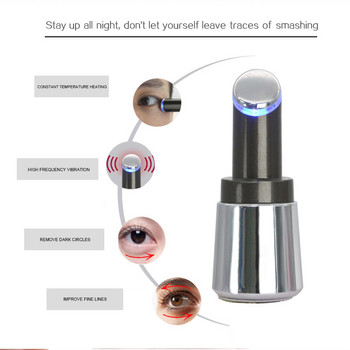Θεραπεία θέρμανσης Eye Massager Ions Electric Vibration Eye Lift Beauty Συσκευή Αντιγηραντικής Ρυτίδας Μαύρου Κύκλου Φροντίδα αφαίρεσης ρυτίδων