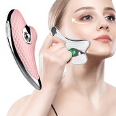 Electric Guasha Scraping Facial Massager EMS Microcurrent Face Lift Body Massage Skin Tightening Lifting Face Slim Beauty Tools
