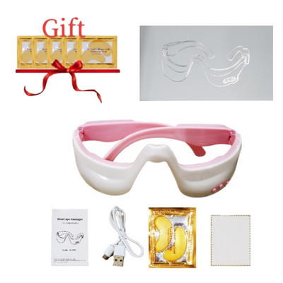 3D pametna vibracija, mikrostrujni puls, infracrveni toplinski kompresor, masažer za oči, umor, smanjenje bora, uklanjanje podočnjaka