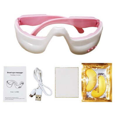 3D pametna vibracija, mikrostrujni puls, infracrveni toplinski kompresor, masažer za oči, umor, smanjenje bora, uklanjanje podočnjaka