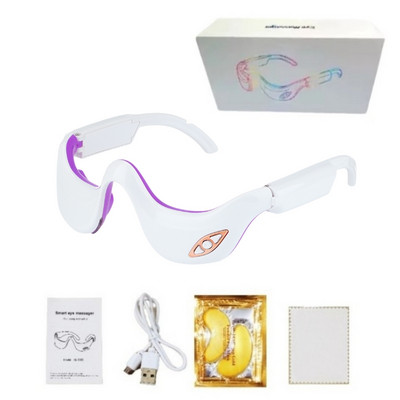 3D pametna vibracija, mikrostrujni puls, infracrveni toplinski kompresor, masažer za oči, umor, smanjenje bora, uklanjanje podočnjaka