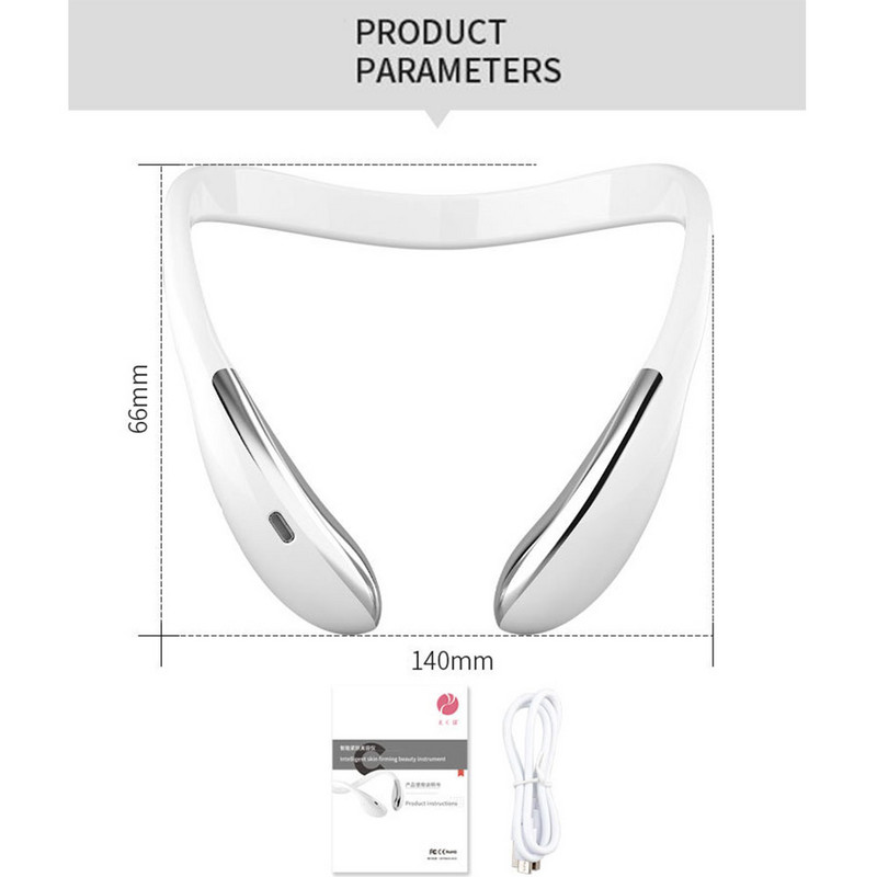 Elektromos V-arcemelés Dupla állcsökkentő Lifting Arc Karcsúsító Formázás Mikroáramú Led Fényű Készülékek Nyak Masszírozó Lift