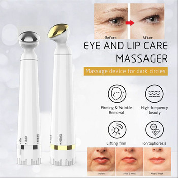 2022 Mini Electric Vibration Eye Face Massager Anti-Ageing Wrinkle Dark Circle Removal Pen Rejuvenation Beauty Skin Care Tools
