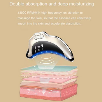 Нов дизайн Electric Guasha Board Face Lifting Firming Beauty Scraping Instrument Facial Scraping Massage Tool for Women gua sha