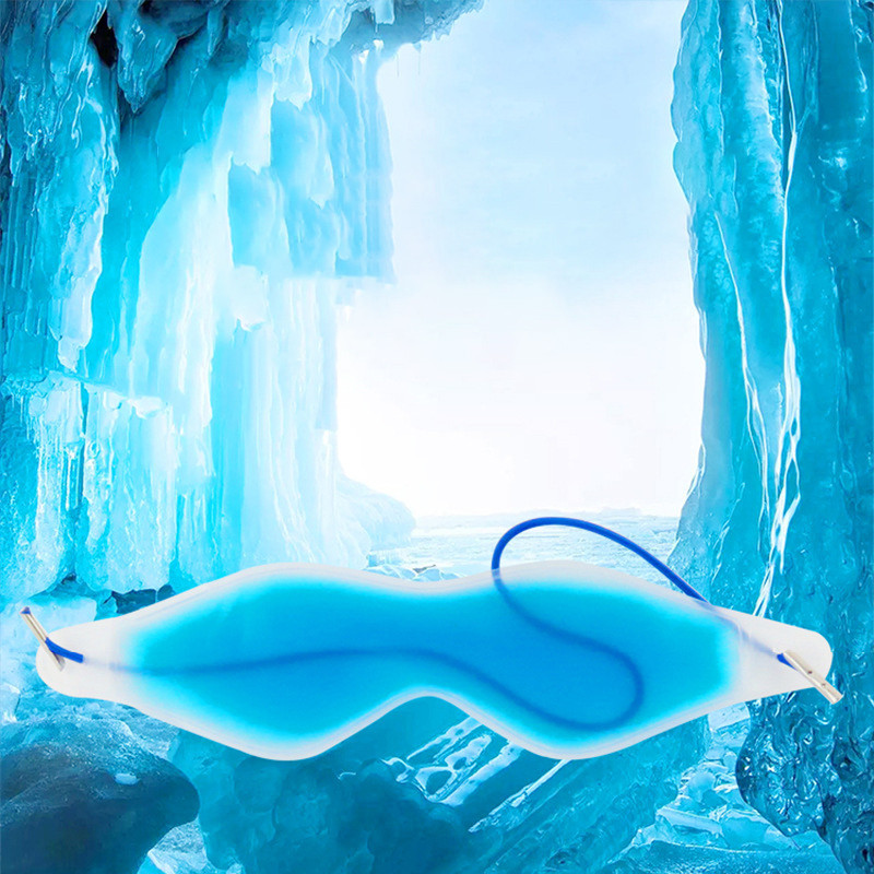 „Ice Eye Gel“ sumažina tamsius ratilus, veido veido kaukė, mažina nuovargį, mažina akių nuovargį, grožis, miegas, vėsinantis akių gelis pleistrų kaukė