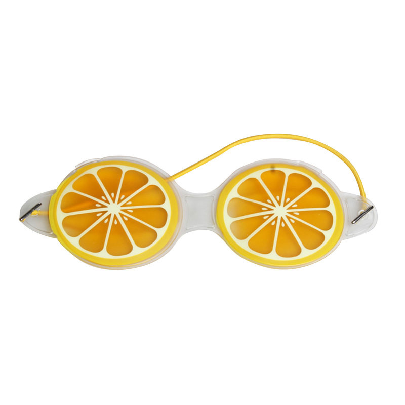 1db Gyümölcsjég borogatás szemmaszk fáradtság enyhítésére eltávolítja a fekete szemtáskákat Soft Beauty Sleeping Gel Eye Patch Beauty Tool