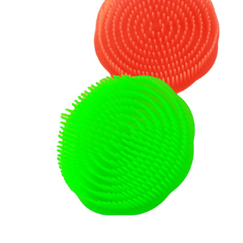 Шампоан Душ за измиване на скалпа Четка за коса Гребен за масаж на главата Тяло Четка за масаж на скалпа Гребен за коса Мек инструмент за къпане Четка за баня Спа