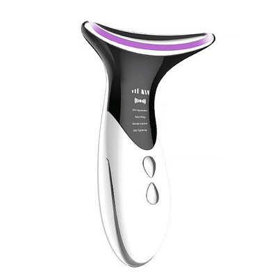 V linijos veido kaklo pakėlimo aparatas EMS mikrosrovės LED fotonų terapijos grožio prietaisas nuo raukšlių šalinamas dvigubo smakro veido masažuoklis