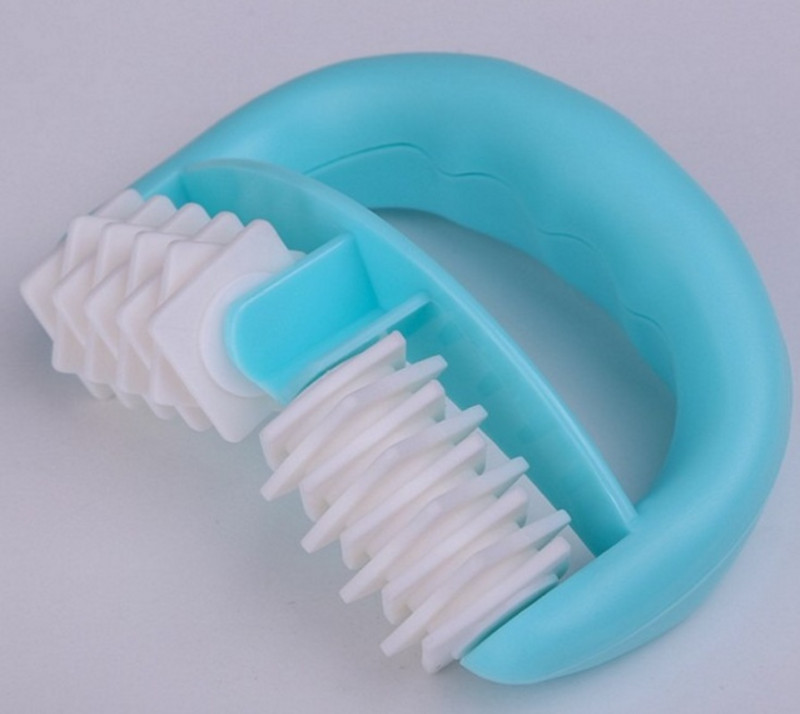 Új görgős arc Kék D típusú zsírkontroll görgős masszírozó cellulit láb has nyak fenék gyors anti cellulit arc lifting eszközök