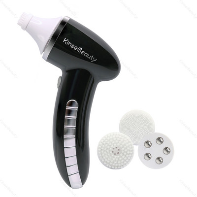 4u1 Wash Četka za čišćenje lica Sonic Vibration Face Cleaner Dubinsko čišćenje Masaža sa zamjenom 4 glave Aparat za čišćenje lica