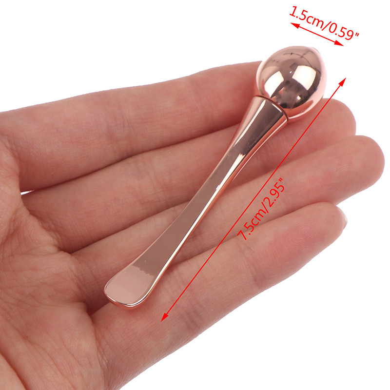 1 kom kozmetičkih masažnih valjaka za oči Štapić za kremu za oči Žlica Aplikator Lopatice Žlica za lice protiv bora Alat za njegu lica od legure