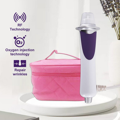 Microcurrent Face Lifting Wand Pro Skin Care Device Anti Aging Skin Tighten Meleg arcmasszírozó Oxigén injekciós ránctalanítás