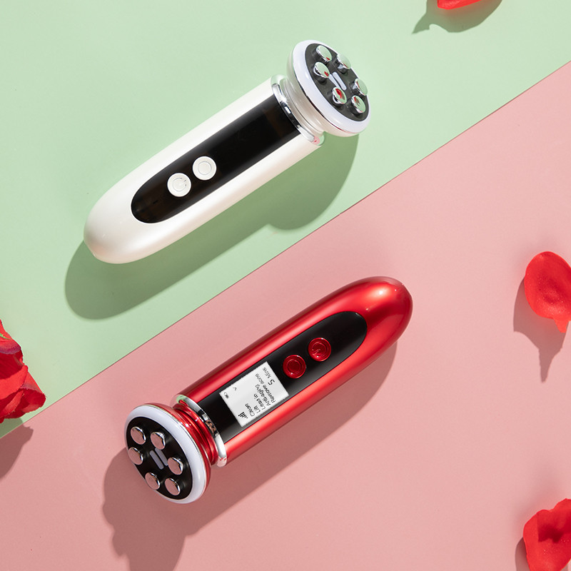 mini rf arcszépítő készülék ems műszer 5 az 1-ben rf ems led fényterápiás arcszépítő készülék
