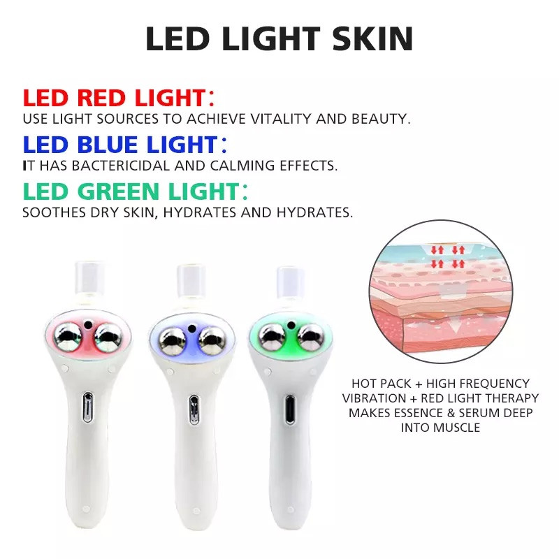 Nano nagynyomású oxigénbefecskendező műszer Ems Led fény fotonterápiás ionimport arc szépségápoló készülék