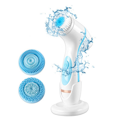 Elektromos tisztítókefe 3 az 1-ben Sonic forgó tisztítókefe Galvanic Facial Spa System Deeply Clean Mitesszerek eltávolítása eszköz