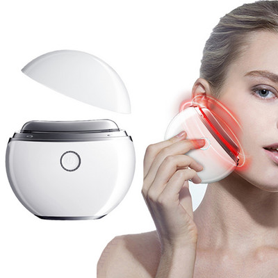 Gua Sha Veido Elektronika Kaklo Veido Grožio Prietaisas RF EMS LED Anti-raukšlių Anti-senėjimo Elektrinis Mikrosrovinis Veido Masažas Pakėlimas
