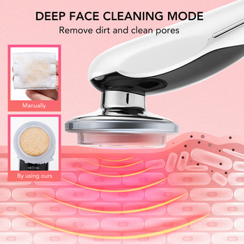 7in1RF EMS Facial Massager LED Skin Rejuvenation Radio Mesotherapy Electroporation Lifting Face Remover Remover