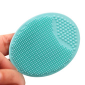 1 kom 4 boje Silikonska četkica za čišćenje Jastučić za četkicu za pranje lica Piling lica Masaža lica za mitesere Meka četka za dubinsko čišćenje