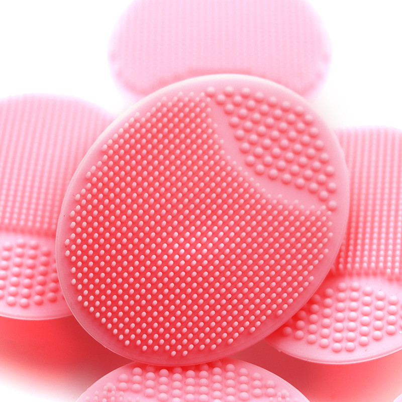 1 kom 4 boje Silikonska četkica za čišćenje Jastučić za četkicu za pranje lica Piling lica Masaža lica za mitesere Meka četka za dubinsko čišćenje
