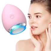 Innovatív Japan Beauty Tool Warm Egg LED bőrápoló elektromos sminklemosó eszköz a felszívódáshoz és az arc mélytisztításához