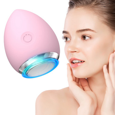 Innovatív Japan Beauty Tool Warm Egg LED bőrápoló elektromos sminklemosó eszköz a felszívódáshoz és az arc mélytisztításához