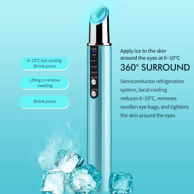 Masažer za oči Zvučni val Vibracija EMS za usne Uređaj za uljepšavanje Podizanje kože Učvršćivanje vrećica za oči Uklanjanje bora Unos prehrane Pet načina