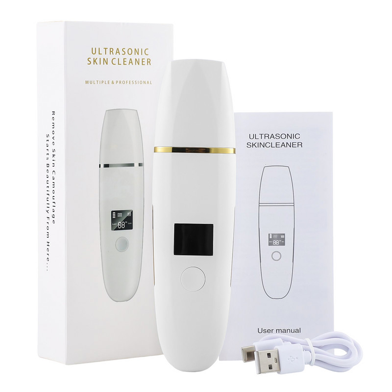 Ultrahangos bőrradír peeling mitesszer eltávolító mély arctisztító ultrahangos pórustisztító arclapát tisztító bőrápoló