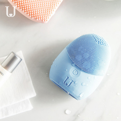 Sonic Facial Clean Brush Mini Elektromos Masszázs Mosógép Vízálló Szilikon Mély arctisztító Bőrápoló eszközök