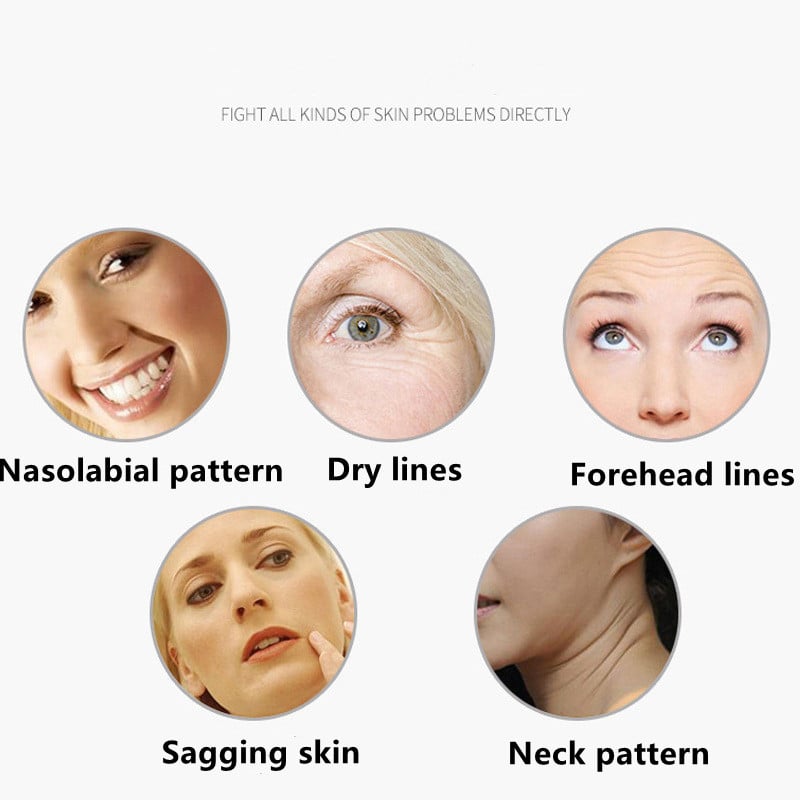 Električni mikrostrujni odstranjivač bora EMS Termalni masažer za podizanje i zatezanje vrata Reduce Double Chin Njega kože protiv bora