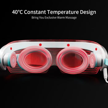 LED Photon Eye Massager Light Therapy Anti-aging Eye Skin Sighten Vibration Beauty Device Hot Compress Χαλαρωτικό Μυϊκό Τυφλό