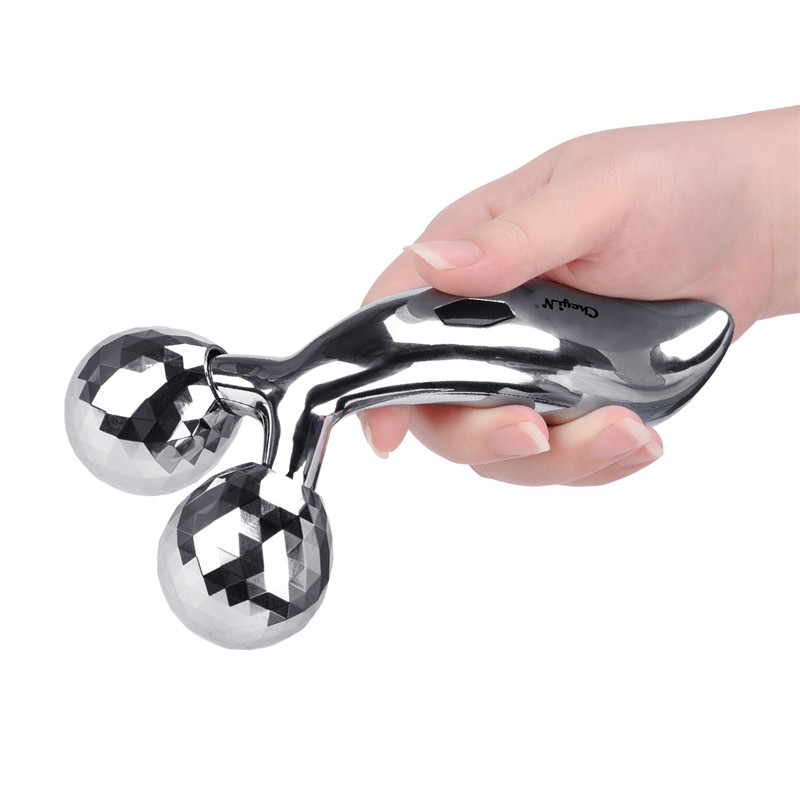 CkeyiN 3D Face Roller mikroáramú arcmasszírozó V Face Lift Beauty Roller vibrációs testmasszázs öregedésgátló ráncok csökkentése