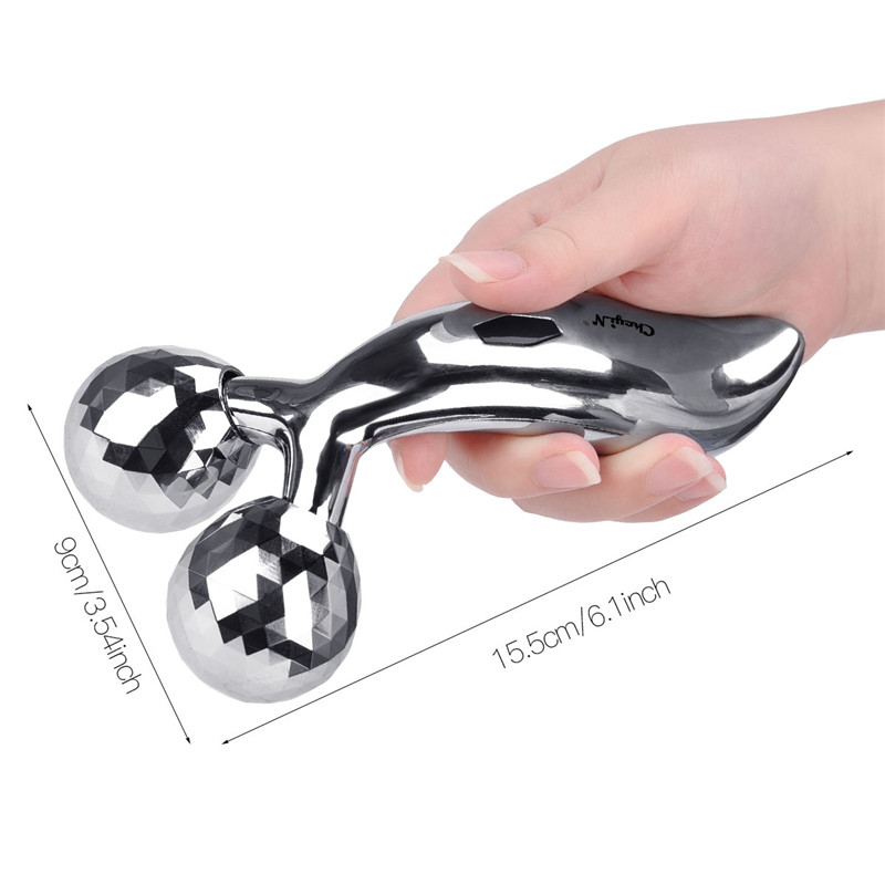 CkeyiN 3D Face Roller mikroáramú arcmasszírozó V Face Lift Beauty Roller vibrációs testmasszázs öregedésgátló ráncok csökkentése