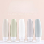 Japoniško stiliaus kūgio silikono išpilstymo rinkinys, nešiojamasis saugojimas.