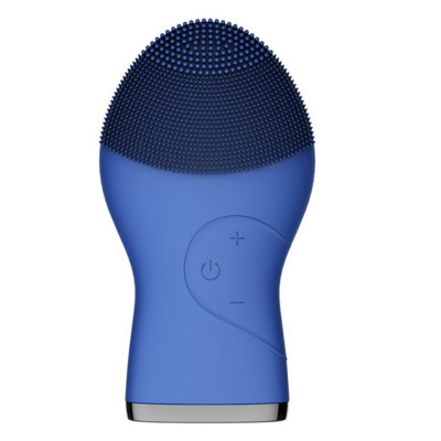 Perie electronică de curățare a feței, impermeabilă, siliconică, perie sonică de curățare a feței USB, perie electrică de curățare a feței pentru bărbat