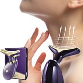 A Jiuse Beauty Instrument Multi Effect Bőrápolás feszessé teheti a dupla állát és halványítja a ráncokat Nyak Üzenet eszköz Arcmasszírozók