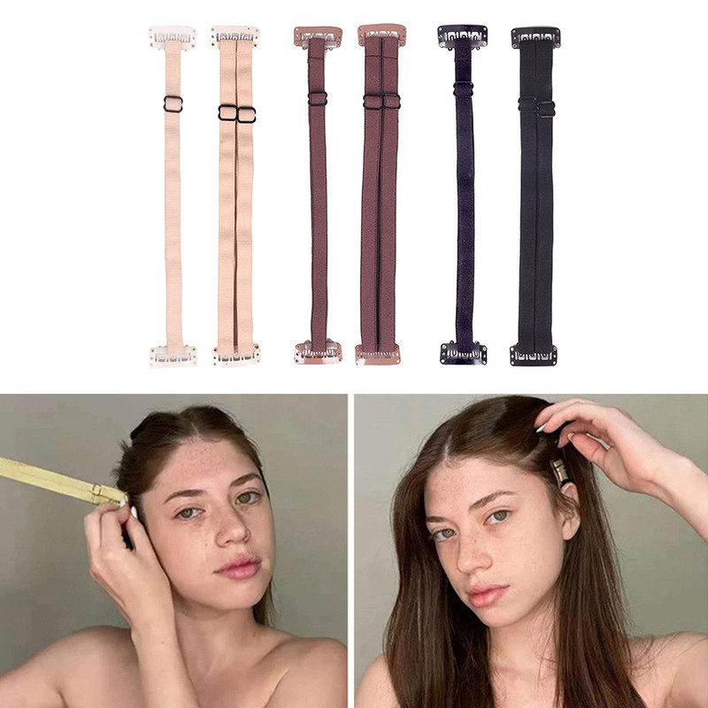 Facelift trake Najlon s kopčama Rastezljiva tkanina Facelift patch trake za zatezanje lica Face Women Patch Anti-Wrinkle Chin Reducer