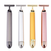 Elektrinė veido pakėlimo juosta vibruojanti veido lieknėjimo masažuoklio lazdelė 6000 kartų per minutę T formos vibruojanti veido odos grožio priemonė