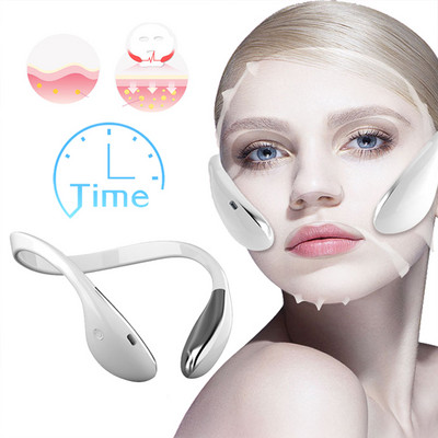 EMS Microcurrent Face Slimming Skincare Machine V-Face Lift Device V-Line Facial Lifting wibratory Massager Double Chin Remover