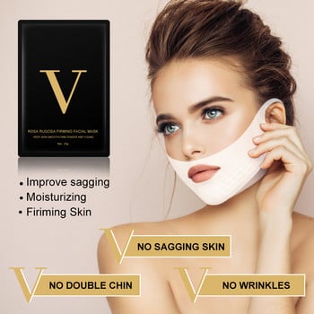 1/2/4 τμχ Μάσκα αδυνατίσματος Face Lift V Line Chin Up Patch 4D Reduce Double Chin Tape Συσφιγκτικό σχήμα λαιμού Μάσκα US BR Do Dropshipping