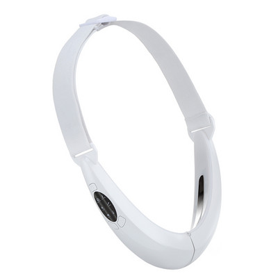 V Face Beauty Meter EMS Dispozitiv de ridicare a feței LED Terapie cu fotoni Masaj cu vibrații pentru slăbire a feței Curea de reducere a maxilarului cu barbie dublă