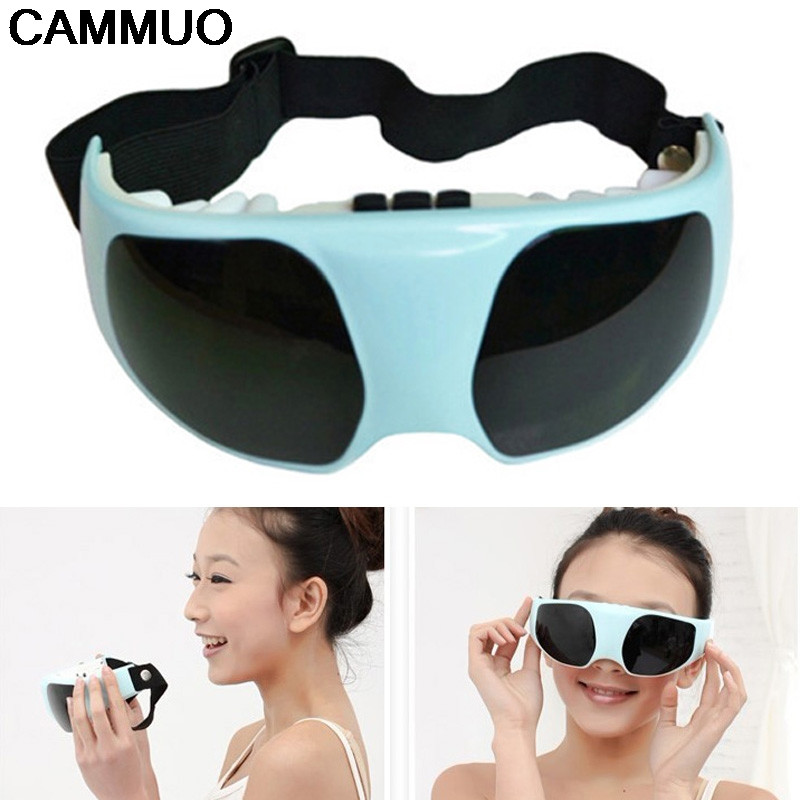 Vibracinis akių kaklo galvos masažuoklis magnetinis oro slėgis infraraudonųjų spindulių kaitinimas masažo akiniai elektriniai akupunktūros akių priežiūros prietaisai 3