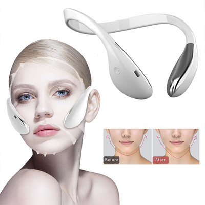 EMS V shap Face Lift Device V Line Facial Lifting Wibratory Massager Microcurrent Slimming Skin Care Machine Double Chin Remover