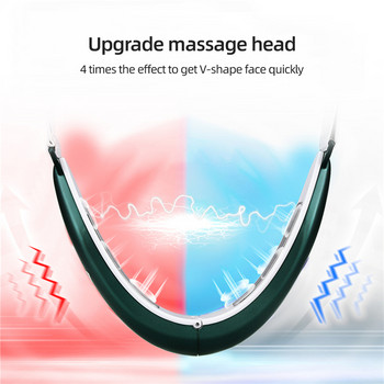 CkeyiN V Face Lifting Massager Double Chin Removal Facial Vibrator Tightening Slimmer Chin Reducer Θεραπεία LED Εργαλεία φροντίδας δέρματος