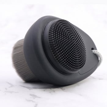 1 бр. Face Clean Brush Massager Грижа за лицето Skin Pore Clean Brush Wash Дълбоко почистване Меки влакна Мека почистваща четка за лице